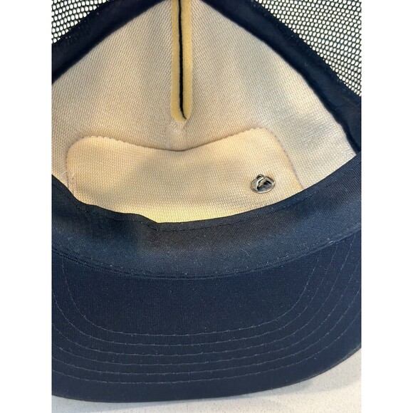 *Vtg Soft Patch Fish Logo Snapback Trucker Hat Canada Buck’s Trophy Club - Picture 6 of 7